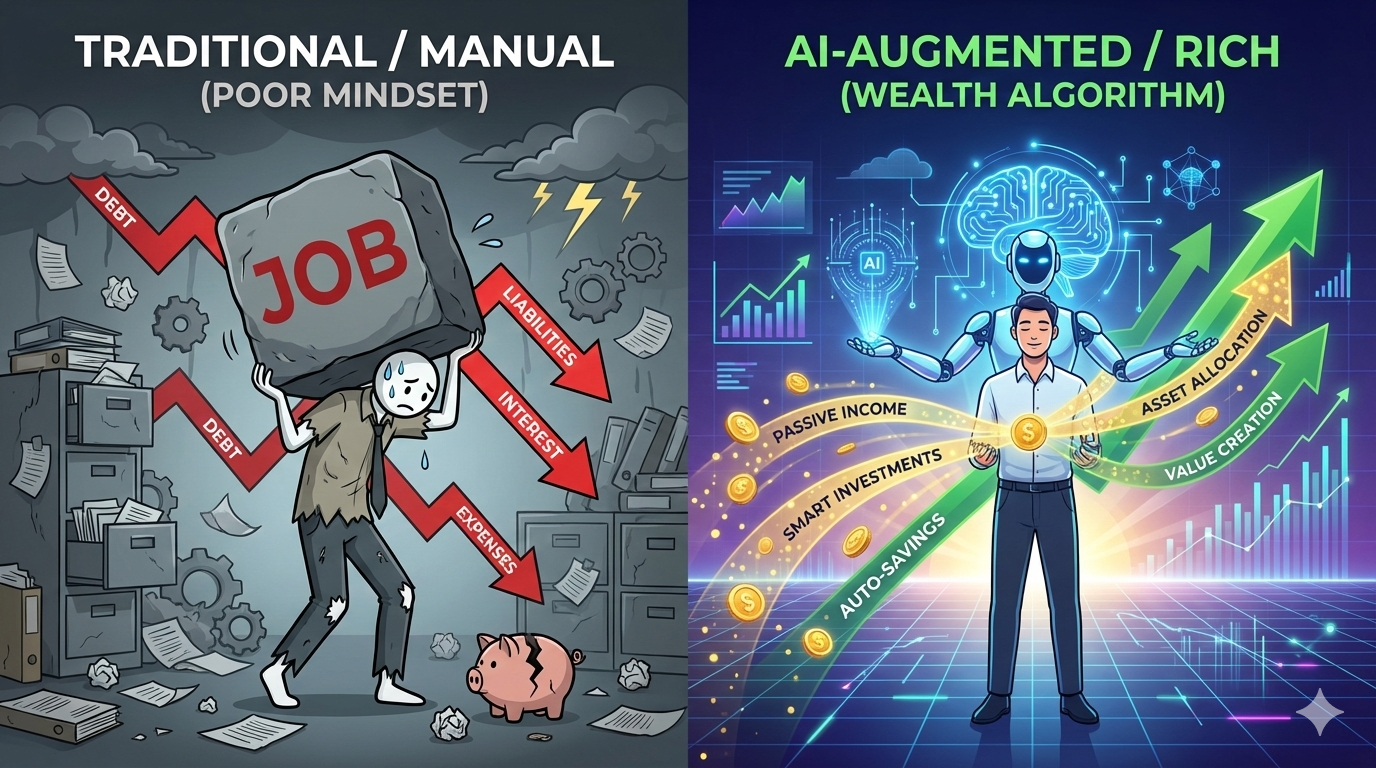 Algorithmic Wealth: How AI is Democratizing the “Rich Mindset” and Solving the Financial Literacy Gap