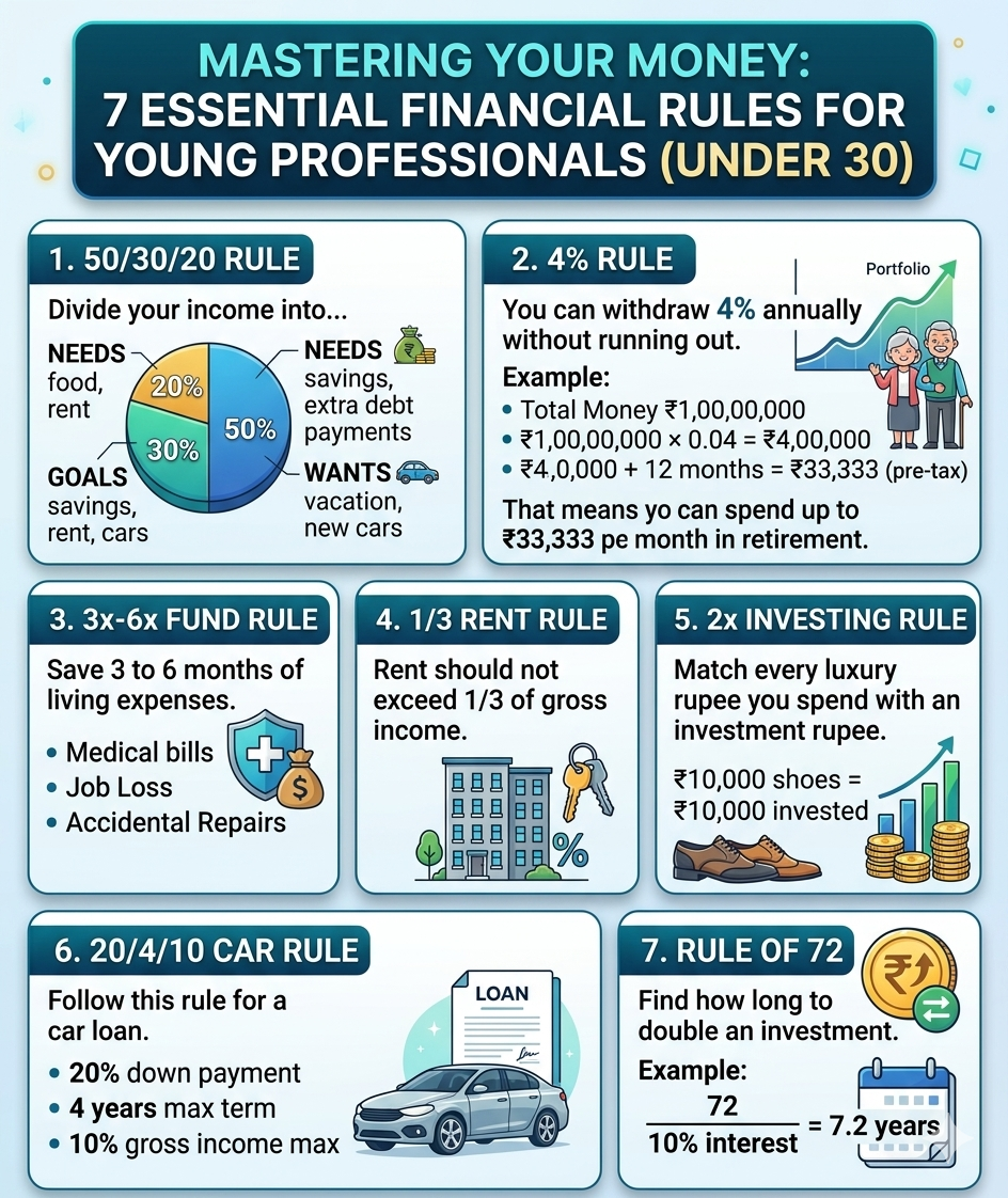 Mastering Your Money: 7 Essential Financial Rules You Must Know Before Turning 30