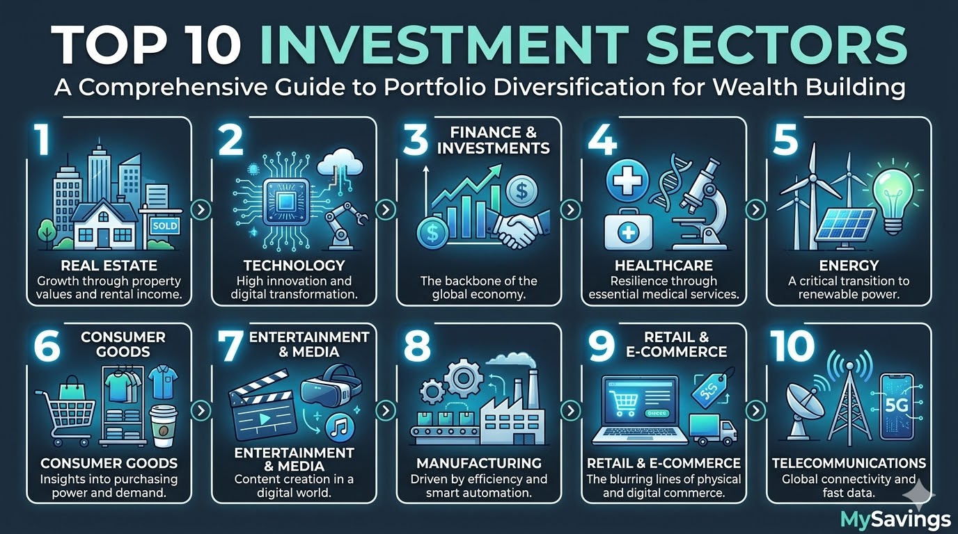 Top 10 High-Growth Sectors for Wealth Creation: A Strategic Guide to Diversifying Your Personal Investment Portfolio