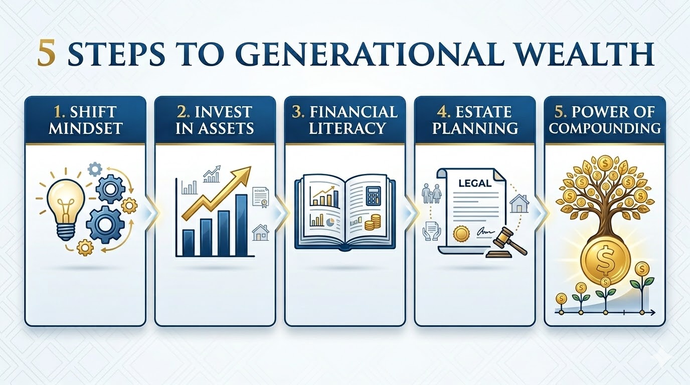 How to Build Generational Wealth: A Step-by-Step Guide to Lasting Prosperity