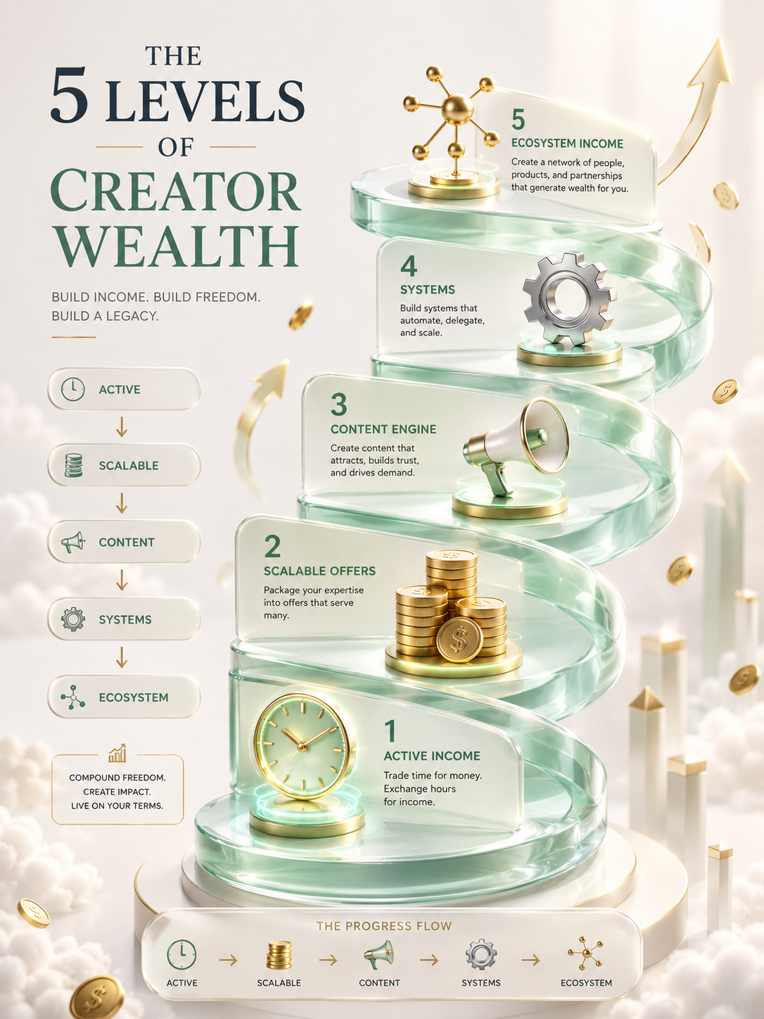 5 Best Income Streams for Creators: Building a Scalable Digital Ecosystem