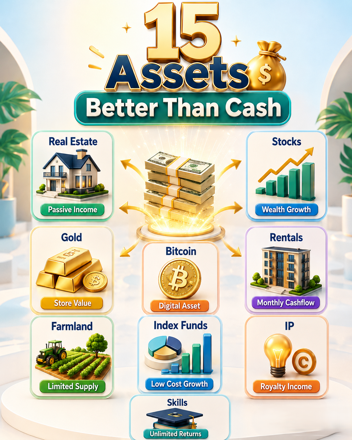 🚀 15 Assets That Are Better Than Cash Right Now 💰📈