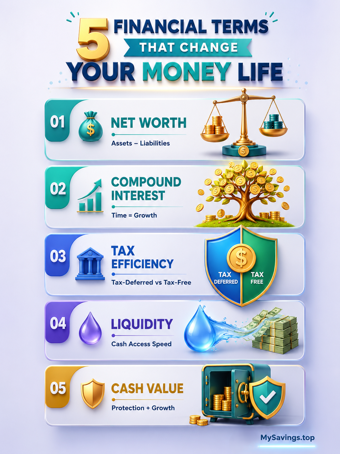 💰 5 Powerful Financial Terms Nobody Taught in School (But Everyone Should Know) 📊💡