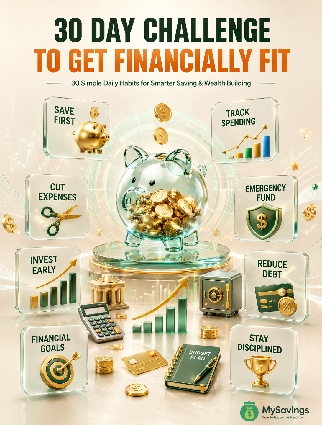 🏦 30-Day Money Challenge: A Practical Plan to Build Better Financial Habits 💰