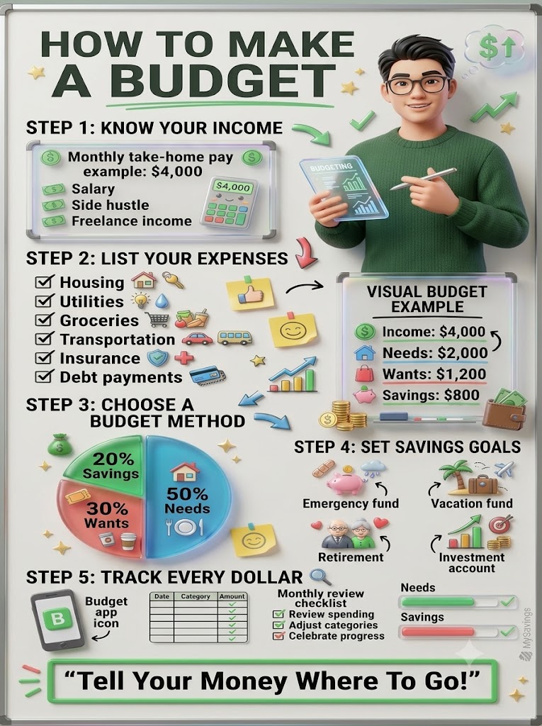 💰 How to Master Personal Budgeting: A Step-by-Step Guide to Financial Freedom 🚀