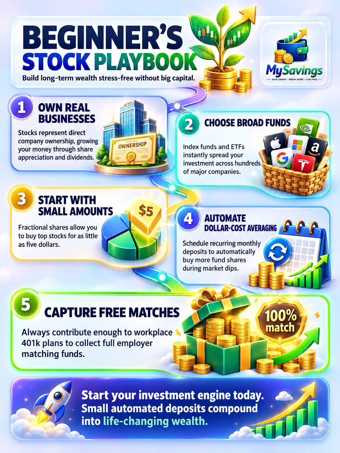 📈 Stock Market Investing for Beginners: Build Wealth Without Stress 💰