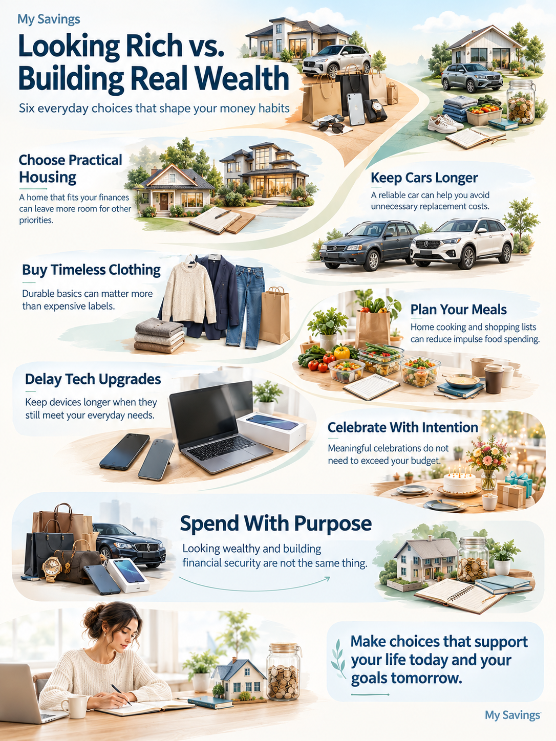 Everyday Spending vs Wealth-Building Habits: 6 Smart Money Choices That Matter